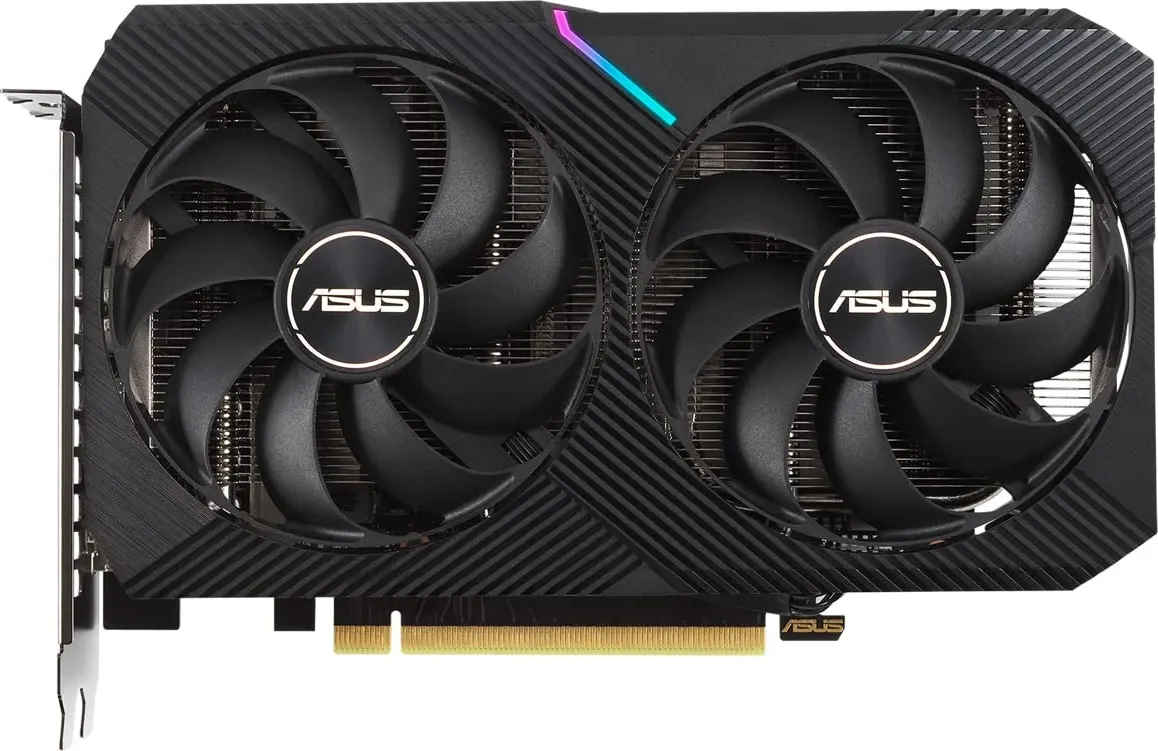 Asus NVIDIA Dual GeForce RTX 3050 OC Edition 8 GB GDDR6 Graphics Card