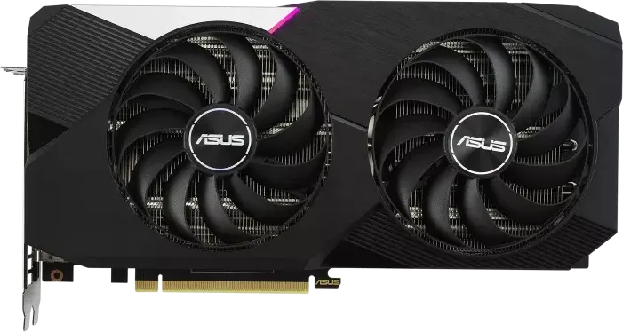 Asus NVIDIA Dual GeForce RTX 3060 Ti V2 OC Edition 8 GB GDDR6X Graphics Card