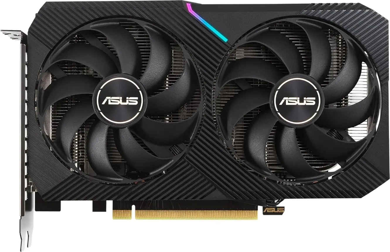 Asus NVIDIA Dual GeForce RTX 3060 V2 OC Edition 12 GB GDDR6 Graphics Card