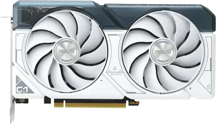 Asus NVIDIA Dual GeForce RTX 4060 Ti White OC Edition 8 GB GDDR6 Graphics Card