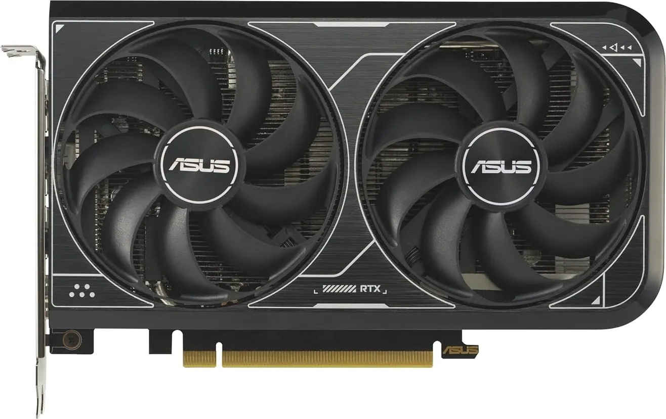 Asus NVIDIA Dual GeForce RTX 4060 V2 OC Edition 8 GB GDDR6 Graphics Card