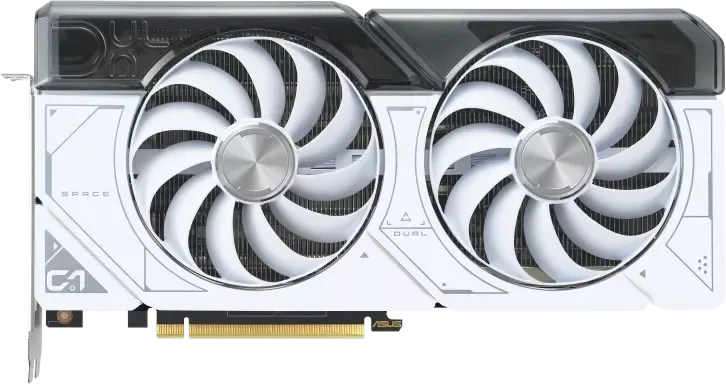Asus NVIDIA Dual GeForce RTX 4070 White OC Edition 12 GB GDDR6X Graphics Card