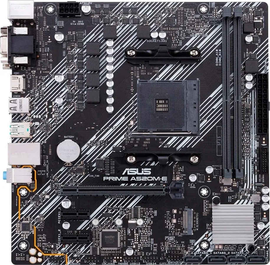 Asus Prime A520M-E Motherboard