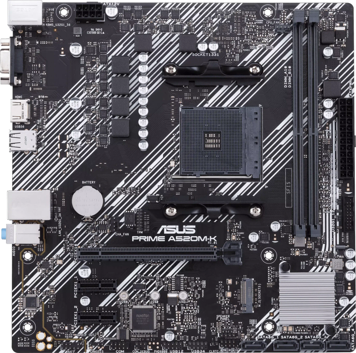 Gigabyte A520m Asus A520mk Asus PRIME-A520M-K/CSM Motherboard