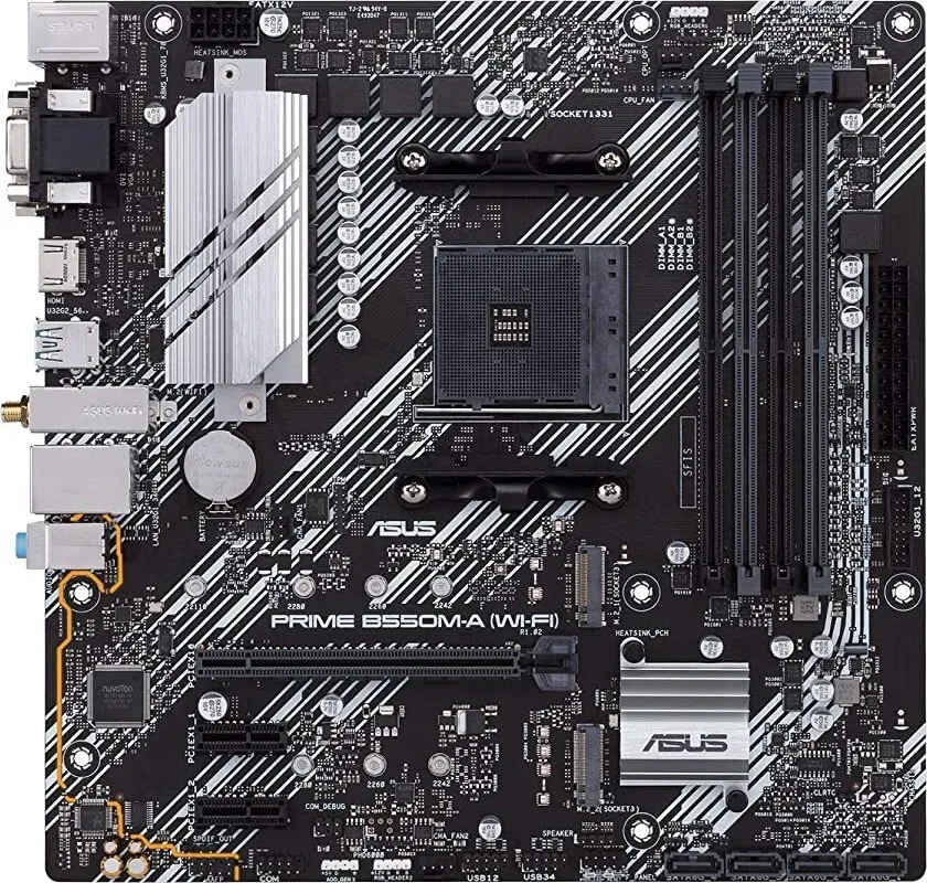 Asus Prime B550M-A Wi-Fi II Motherboard