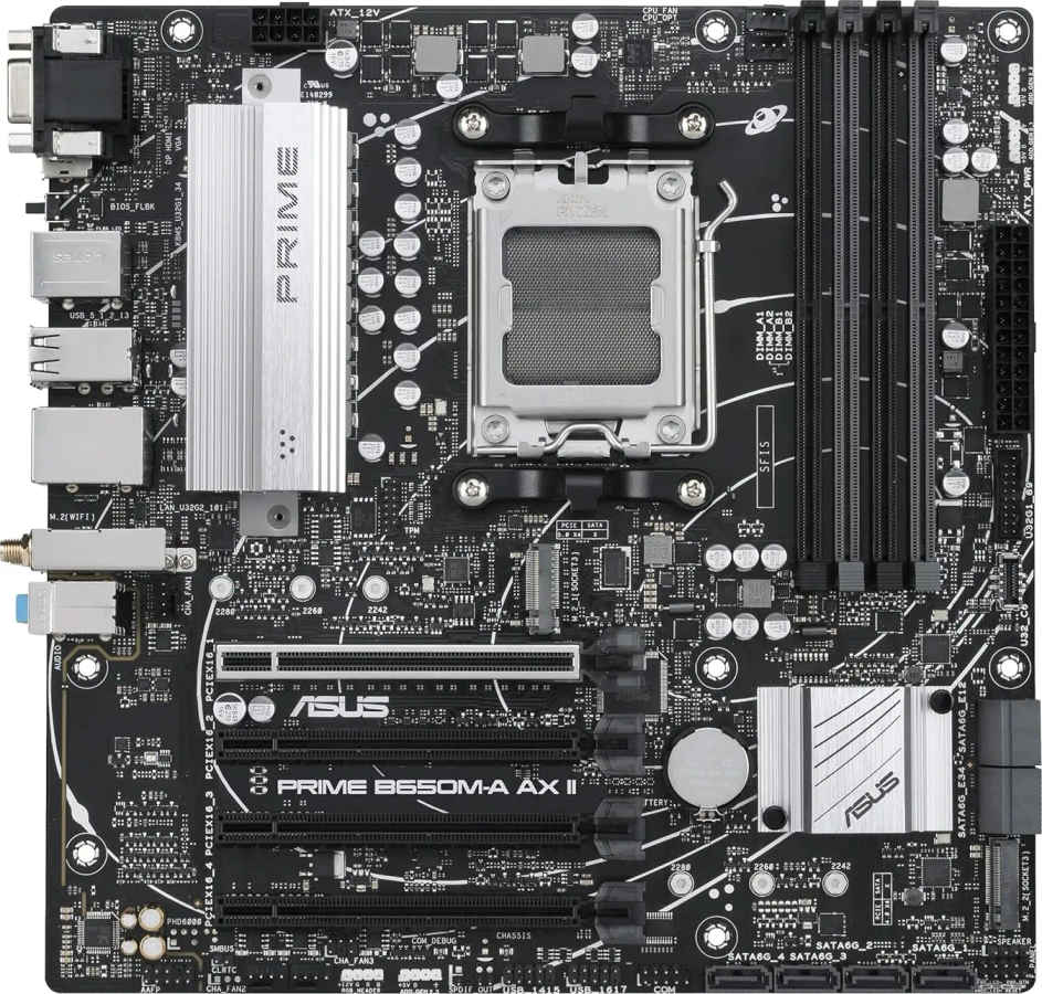 Asus PRIME-B650M-A AX II Wi-Fi Motherboard