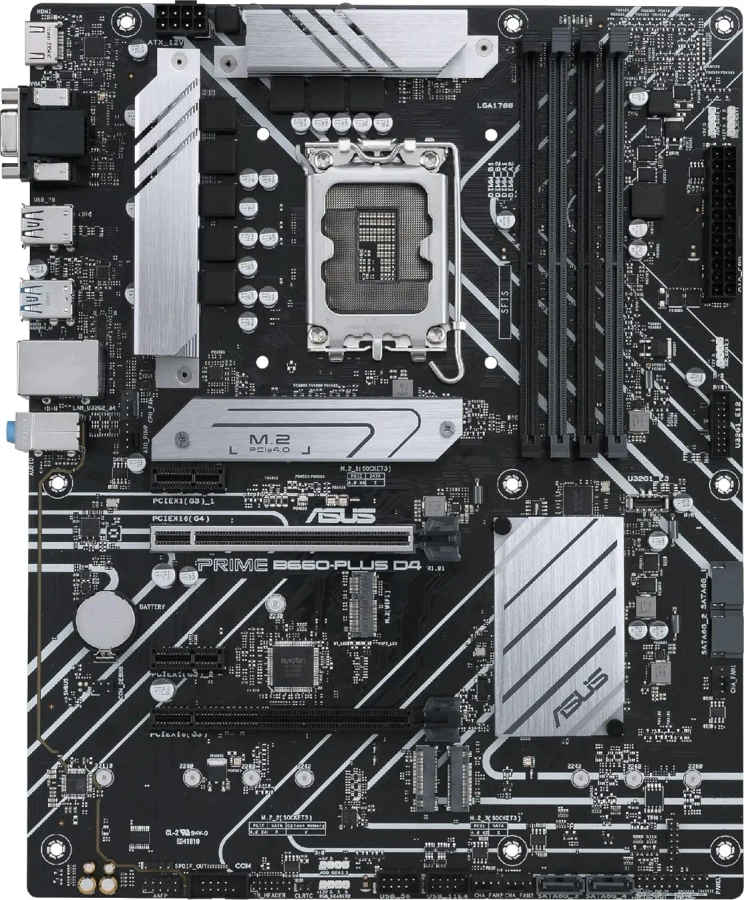 Asus Prime B660-Plus D4 Motherboard