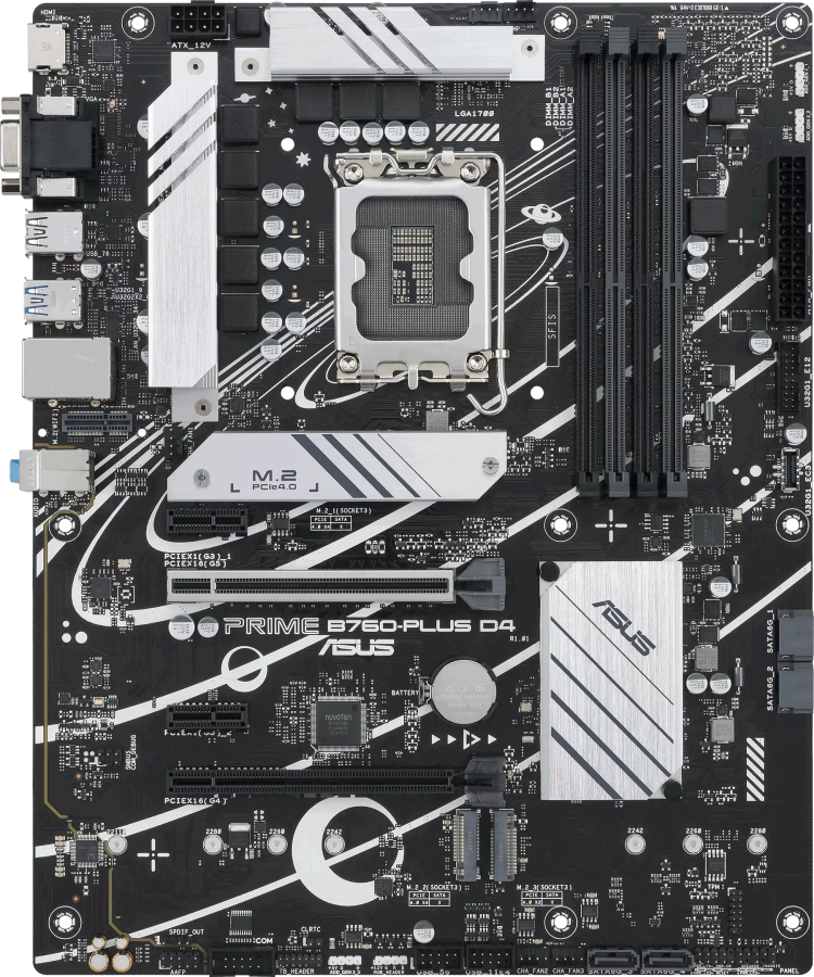 Asus PRIME B760-Plus D4 Motherboard