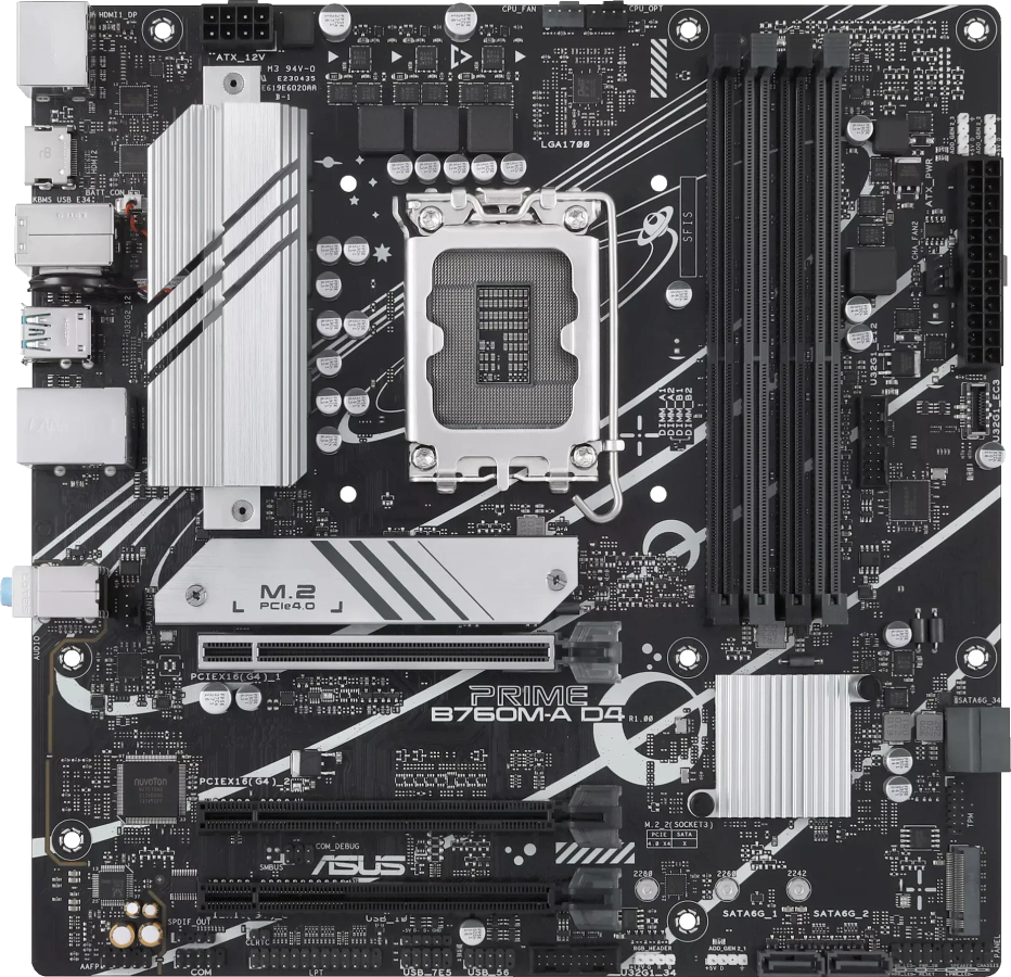 Asus PRIME-B760M-A D4 Motherboard