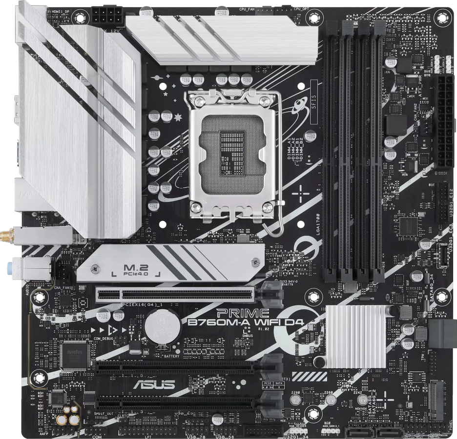 Asus PRIME-B760M-A-WIFI D4 Motherboard