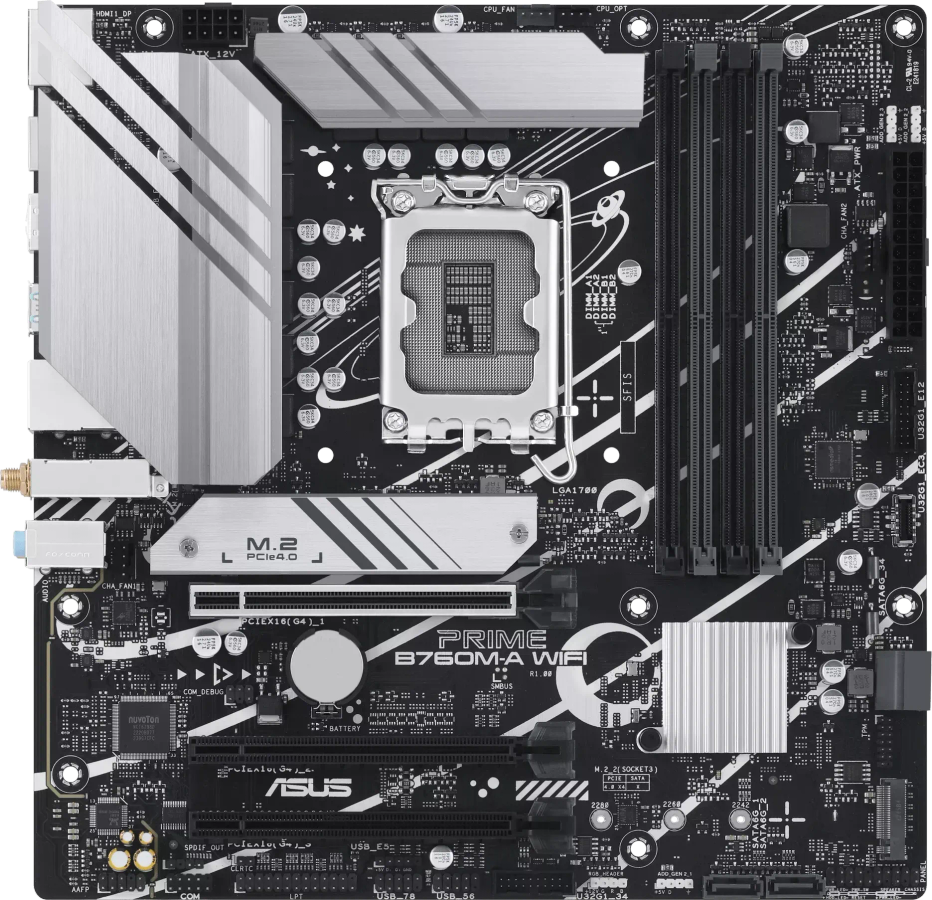 Asus PRIME-B760M-A-WIFI Motherboard
