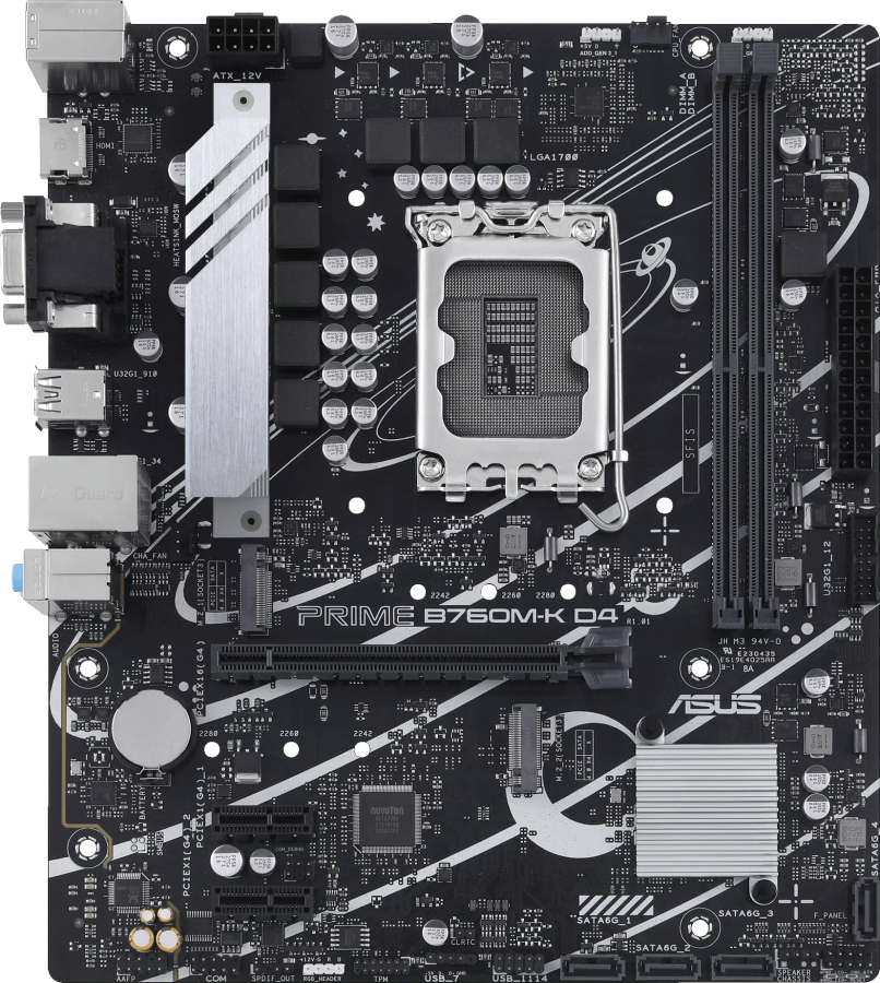 Asus Prime B760M-K D4 Motherboard
