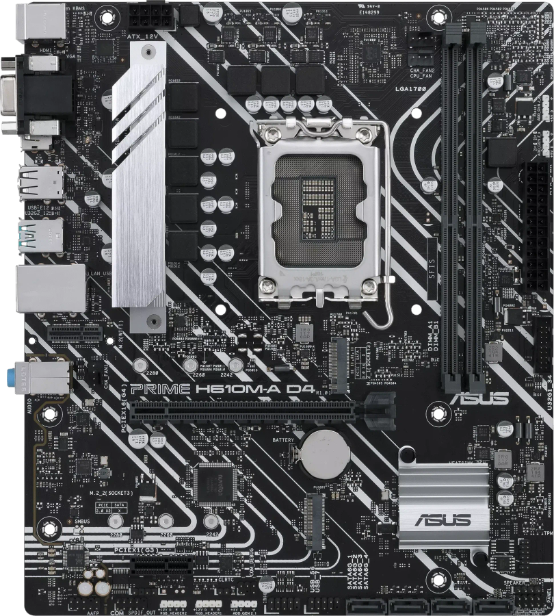 Asus PRIME H610M-A D4 CSM Motherboard
