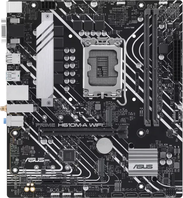 Asus PRIME H610M-A DDR5 Wi-Fi Motherboard