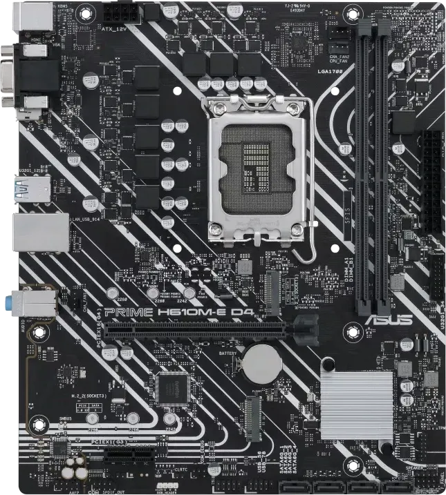 Asus PRIME H610M-E D4 Motherboard