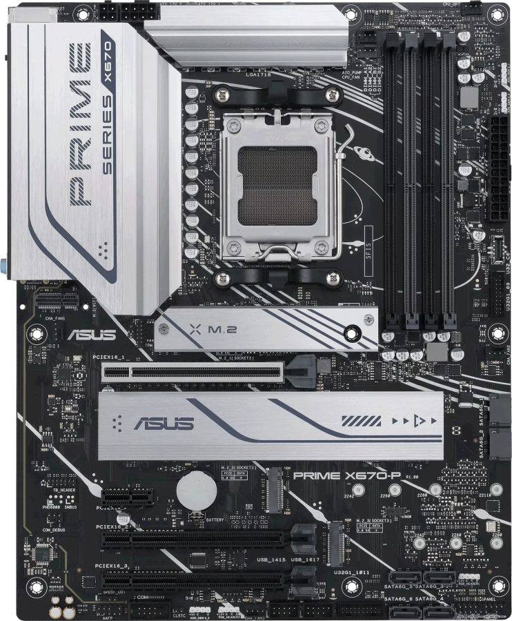 Asus PRIME X670-P CSM Motherboard
