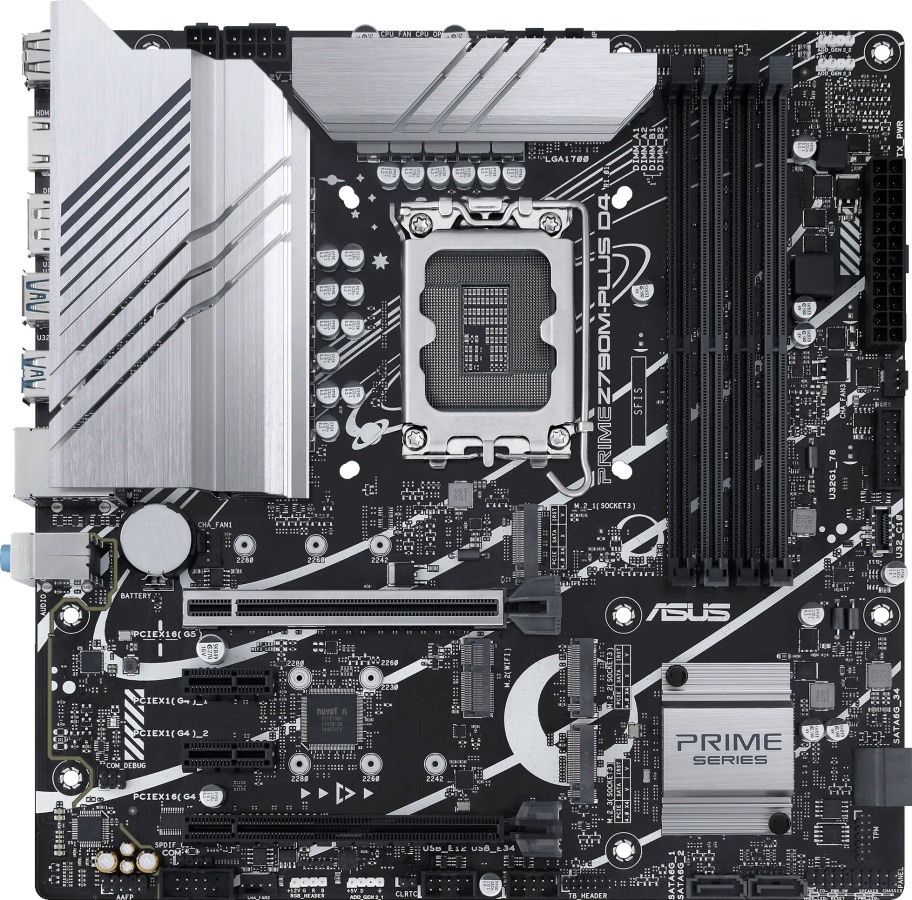 Asus Prime Z790M-Plus D4 Motherboard