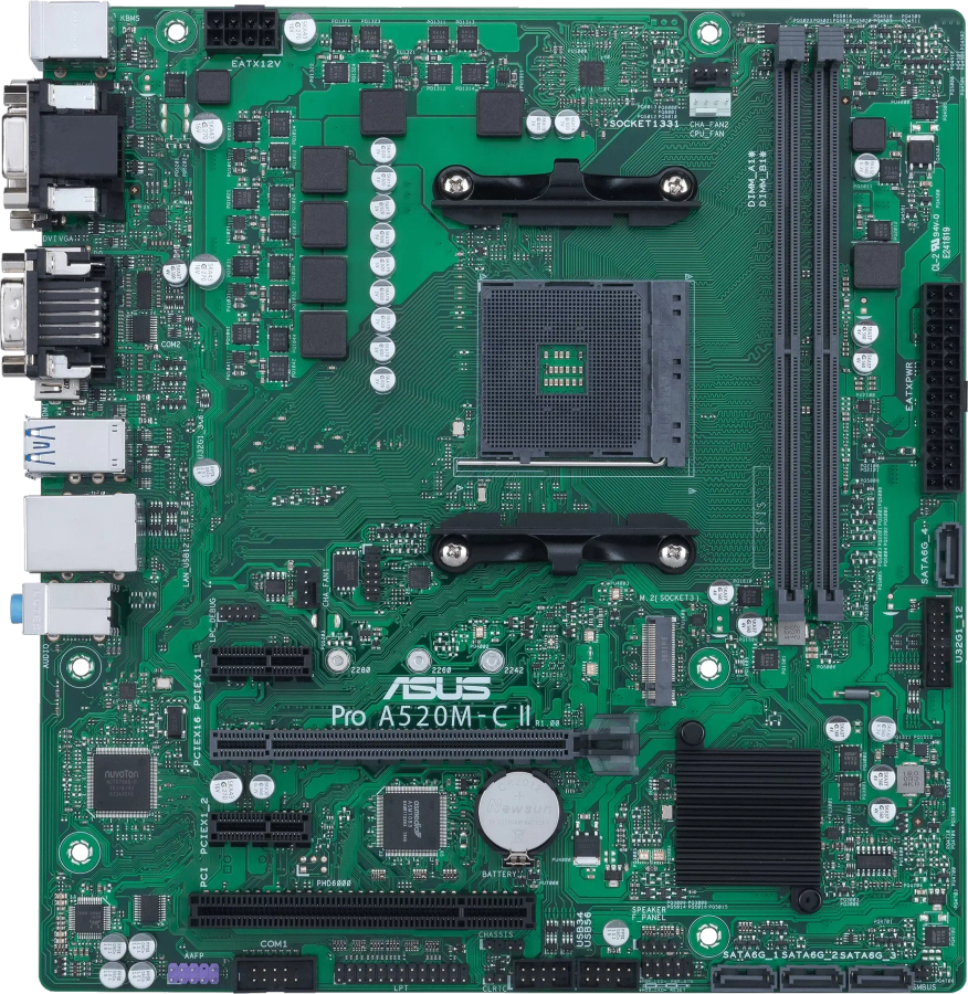 Asus Pro A520M-C II/CSM Motherboard