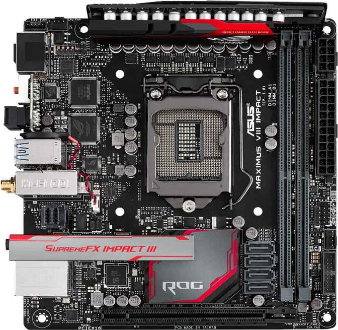 Asus ROG Maximus VIII Impact Z170 Wi-Fi Motherboard
