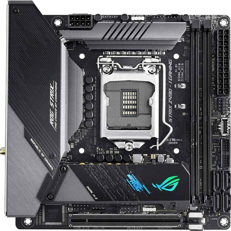 Asus ROG Strix Z490-I Gaming Wi-Fi Motherboard