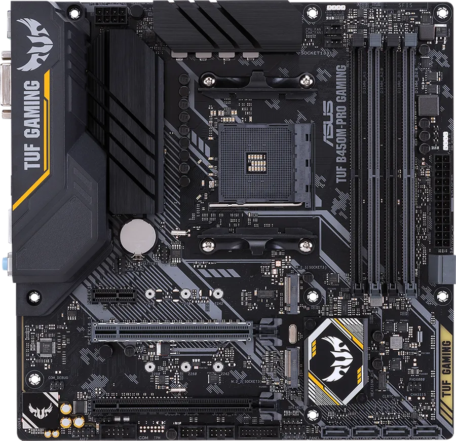 Asus TUF B450M-Pro Gaming Motherboard