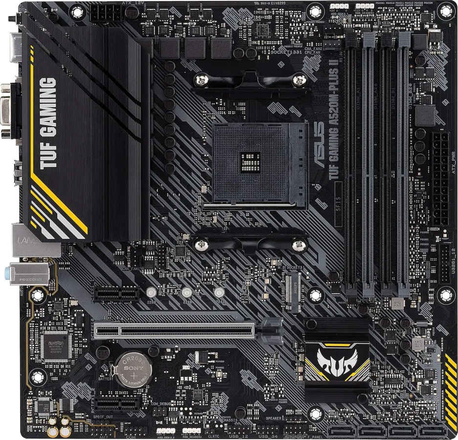 Asus TUF Gaming A520M-PLUS II Motherboard