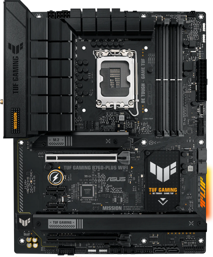 Asus TUF GAMING B760-PLUS WIFI DDR5 Motherboard