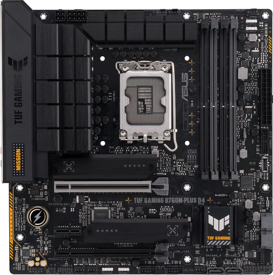 Asus TUF GAMING B760M-PLUS D4 Motherboard