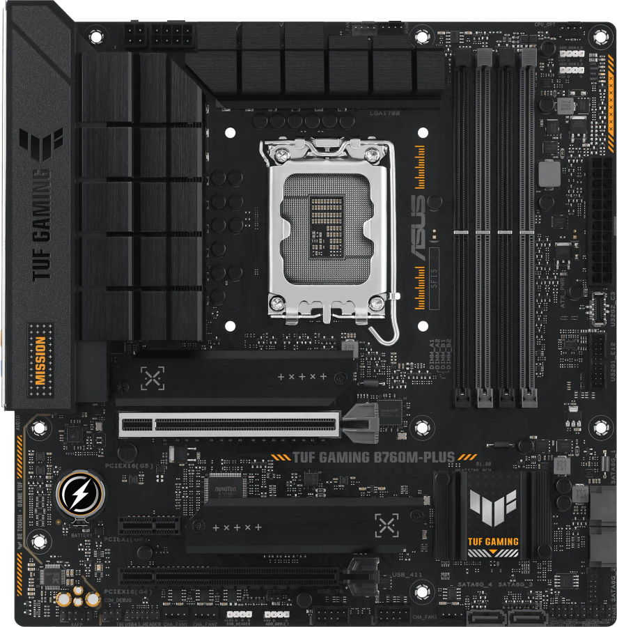 Asus TUF GAMING B760M-PLUS DDR5 Motherboard