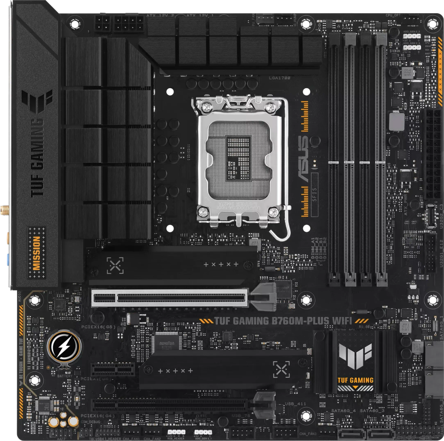 Asus TUF GAMING B760M-PLUS WIFI Motherboard