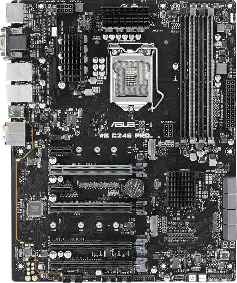 Asus WS C246 PRO Motherboard