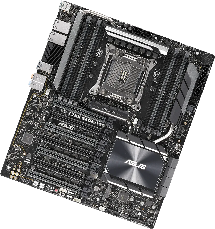 Asus WS X299 SAGE/10G Workstation Motherboard