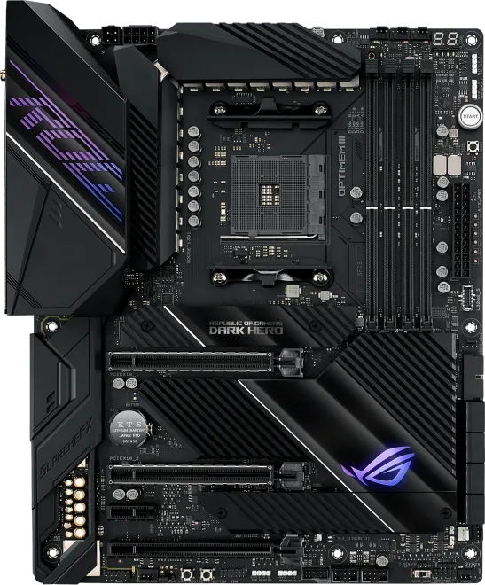 Asus X570 ROG Crosshair VIII Dark Hero WiFi Motherboard