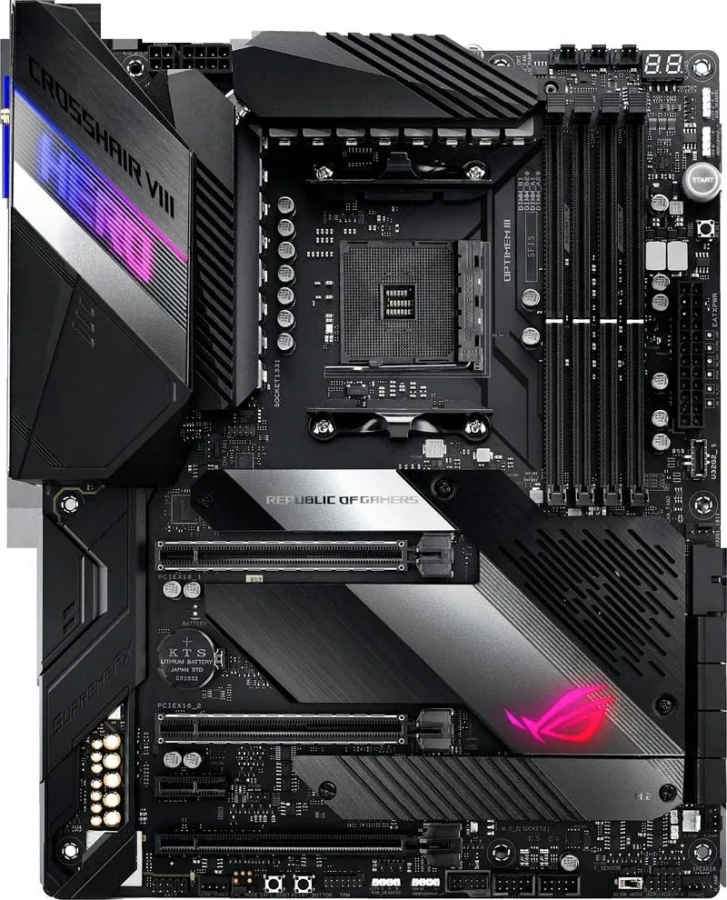 Asus X570 ROG Crosshair VIII Hero Wi-Fi Motherboard