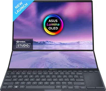 Asus Zenbook Pro 14 Duo OLED 2023 UX8402VU-MZ961WS Laptop (13th Gen Core i9/ 32GB/ 1TB SSD/ Win11 Home/ 6GB Graph)