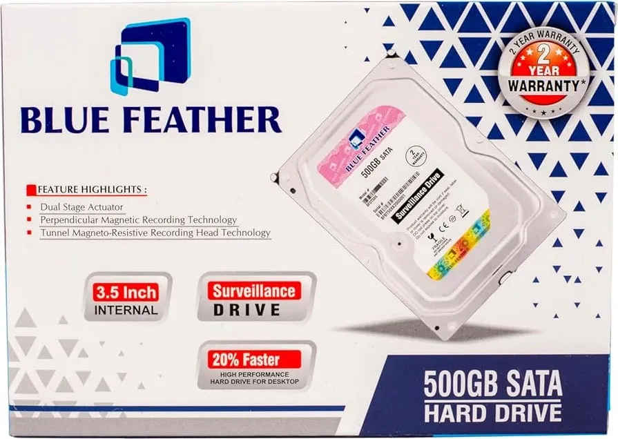 Blue Feather BFDT50S 500 GB 3.5 inch SATA Internal Hard Disk Drive