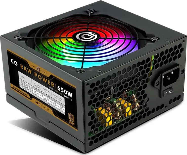 Circle CG RAW POWER 80 Plus Bronze 650 Watts PSU