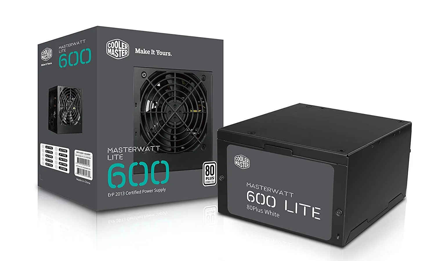 Cooler Master Masterwatt Lite 600 600W PSU
