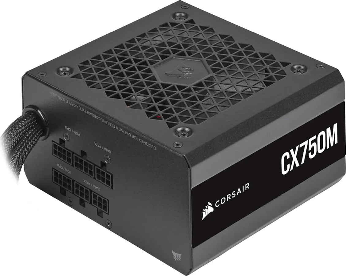 Corsair CX750M 80 PLUS Bronze 750 Watts Semi Modular PSU