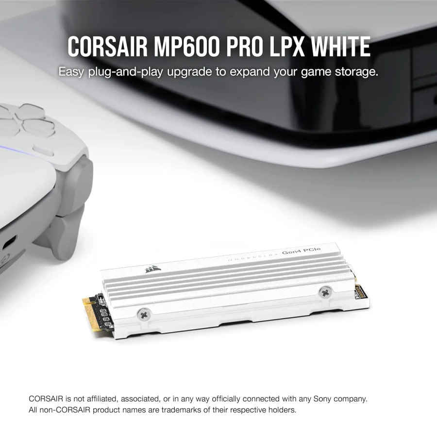 Corsair MP600 PRO LPX 1TB PCIe Gen 4 Internal SSD