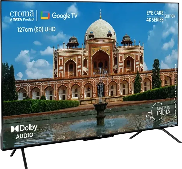 Croma 50UGC024602 50 inch Ultra HD 4K Smart LED TV