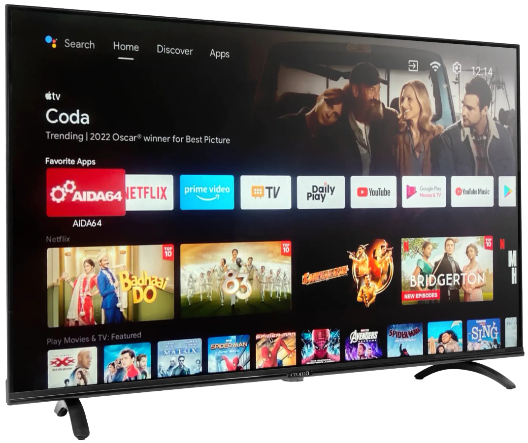 Croma CREL050USA024601 43 Inch Full HD Smart LED TV