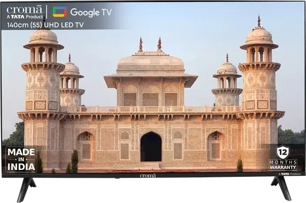 Croma CREL055UGC333801 55 inch Ultra HD 4K Smart LED TV