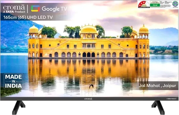 Croma CREL065UGL024650 65 inch Ultra HD 4K Smart LED TV