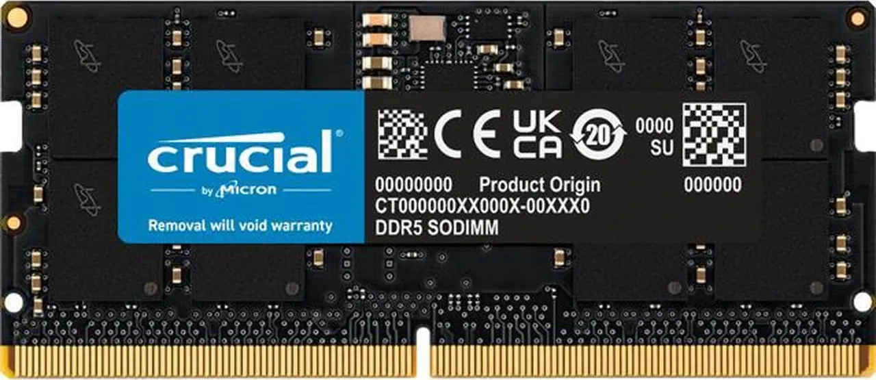 Crucial Classic CT12G56C46S5 12 GB DDR5-5600 Laptop RAM