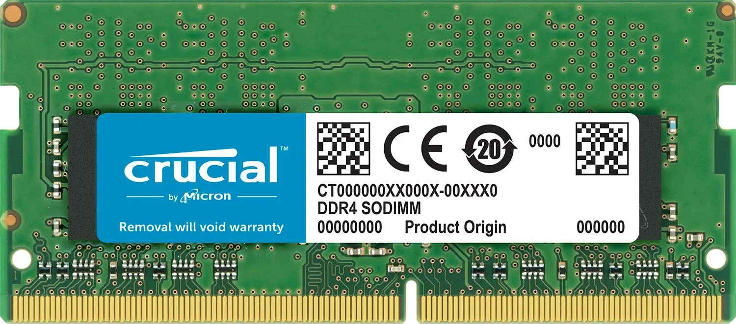 Crucial CT16G4S266M 16 GB DDR4-2666 Laptop RAM