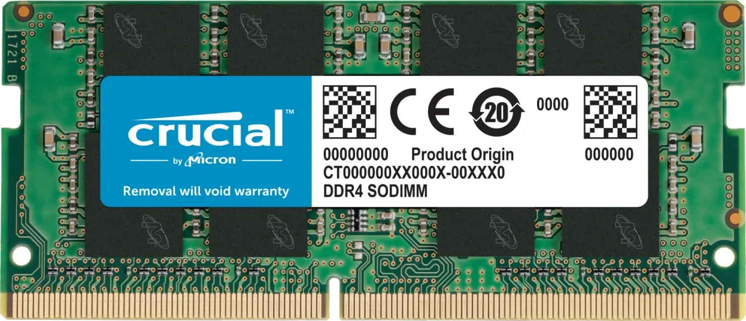Crucial CT16G4SFD8266 16 GB DDR4-2666 Laptop RAM