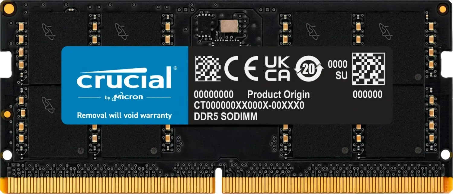 Crucial CT16G56C46S5 16 GB DDR5-5600 Laptop RAM