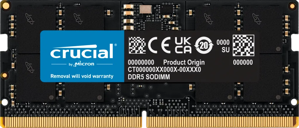 Crucial CT24G56C46S5 24 GB DDR5-5600 Laptop RAM