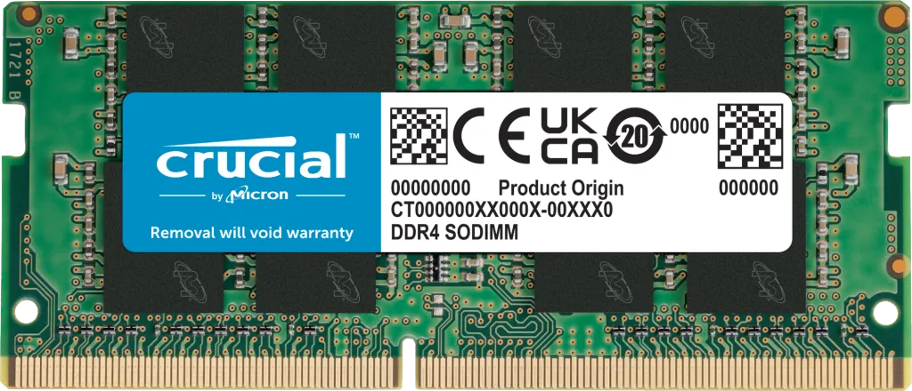 Crucial CT4G4SFS8266 4 GB DDR4-2666 Laptop RAM